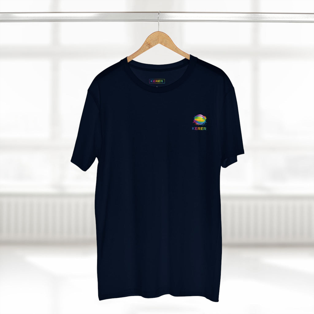 Adult Tee — Colorful Watercolor Basketball Player Graphic