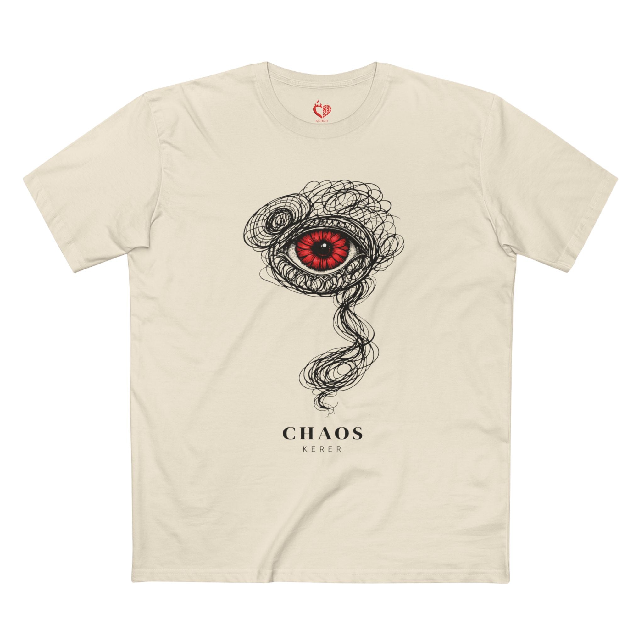 Chaos Eye T‑Shirt — Artistic Surreal Eye Graphic Tee