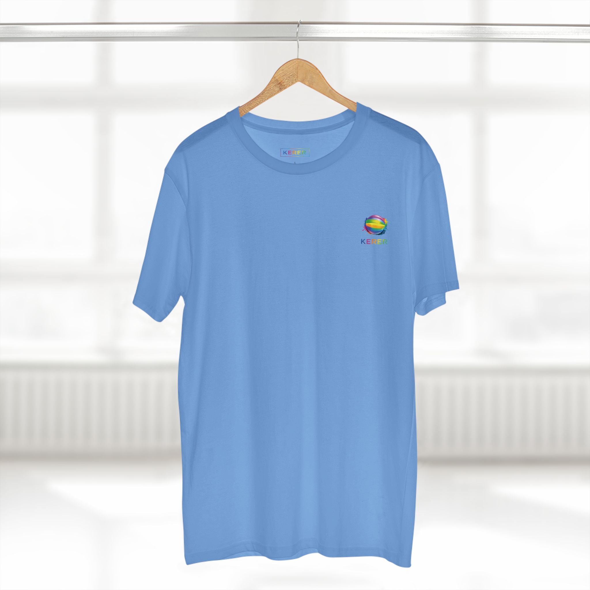 Adult Tee — Colorful Watercolor Basketball Player Graphic