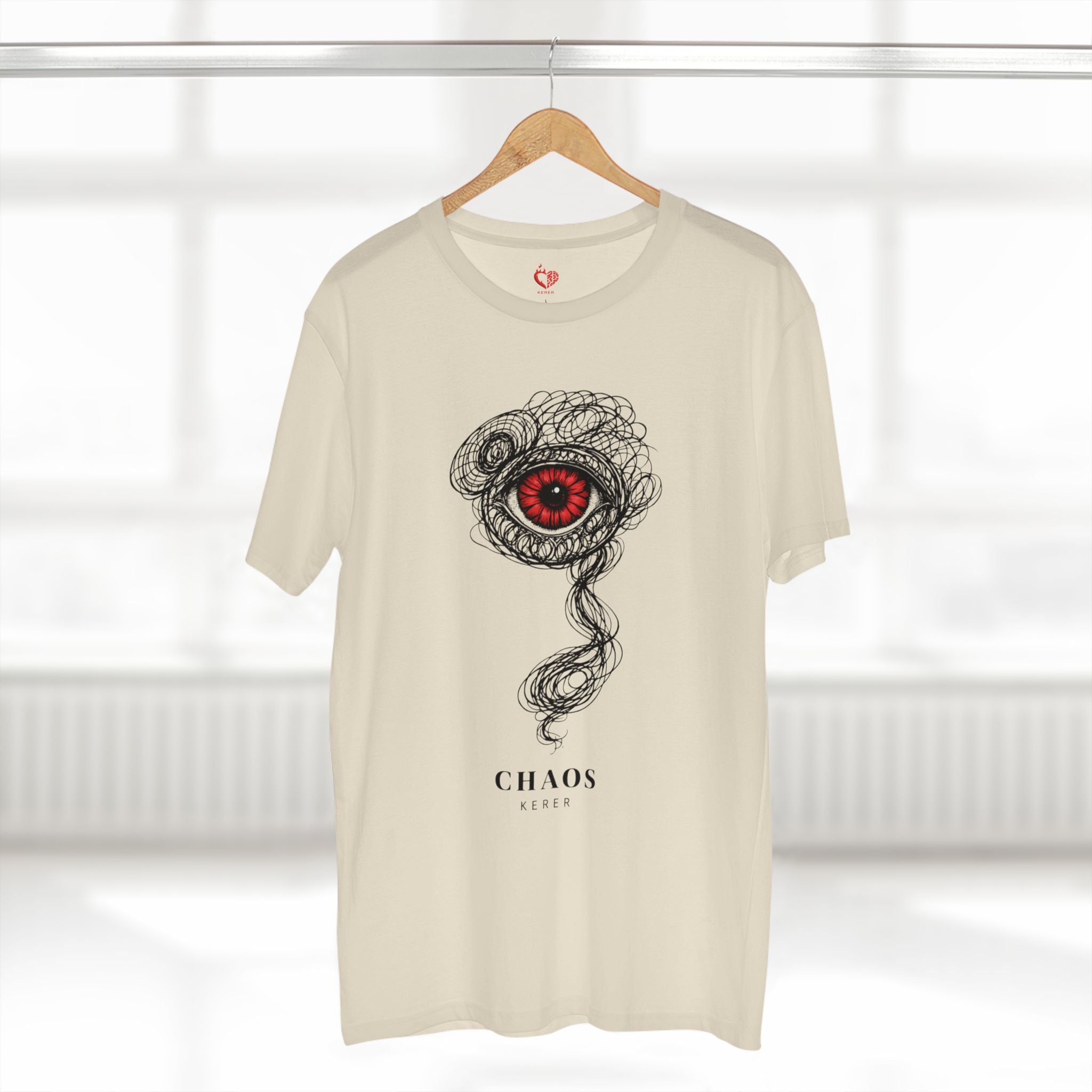 Chaos Eye T‑Shirt — Artistic Surreal Eye Graphic Tee