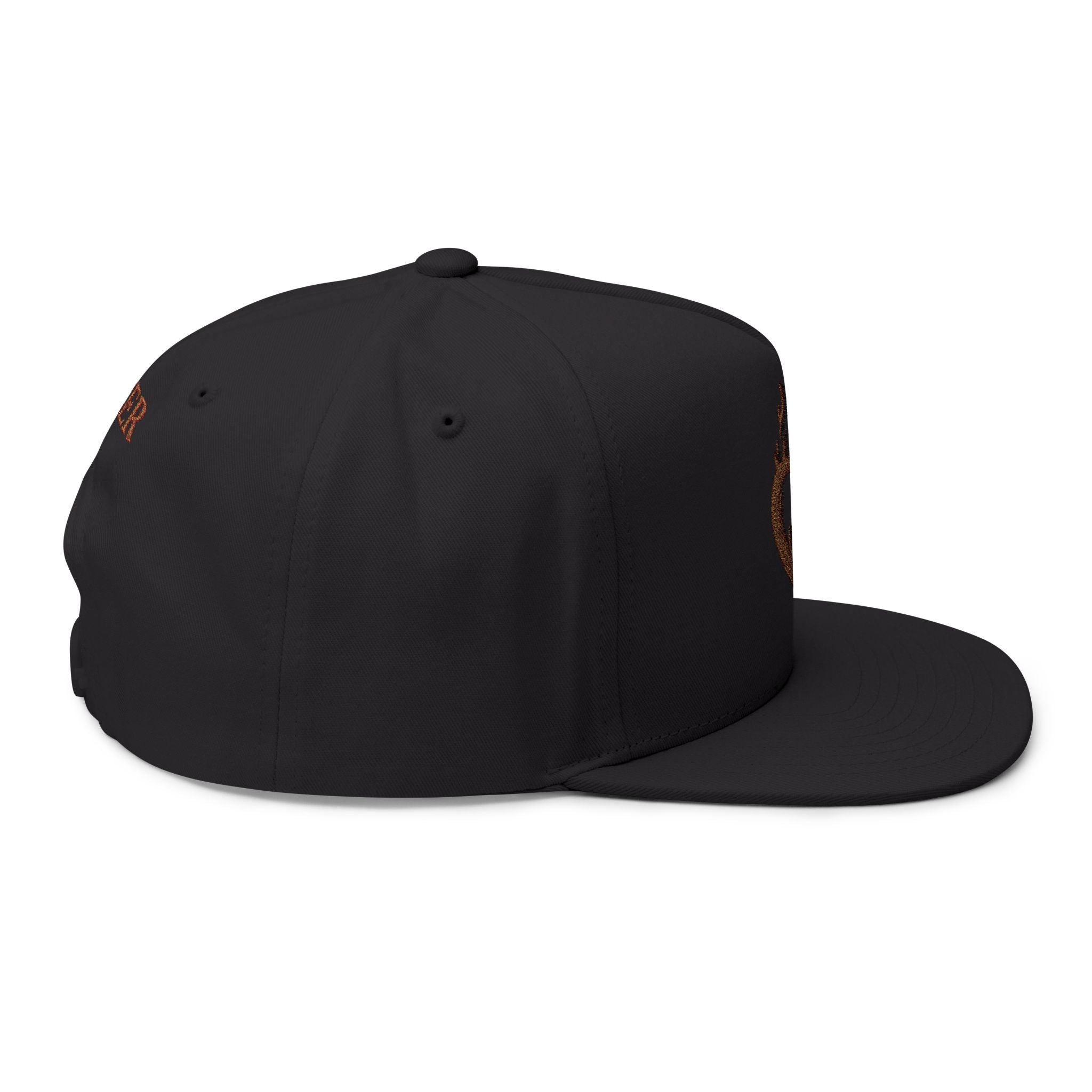 Flat Bill Cap (Embroidery)
