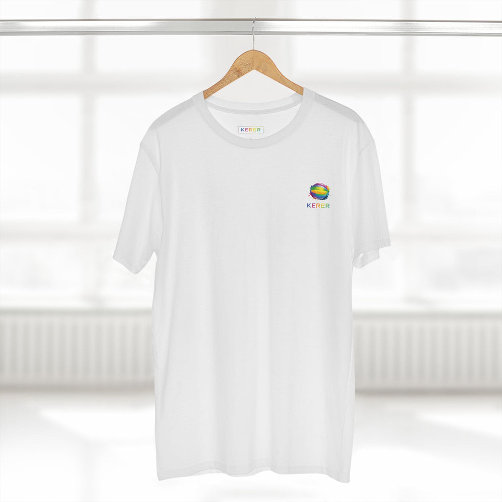 Adult Tee — Colorful Watercolor Basketball Player Graphic