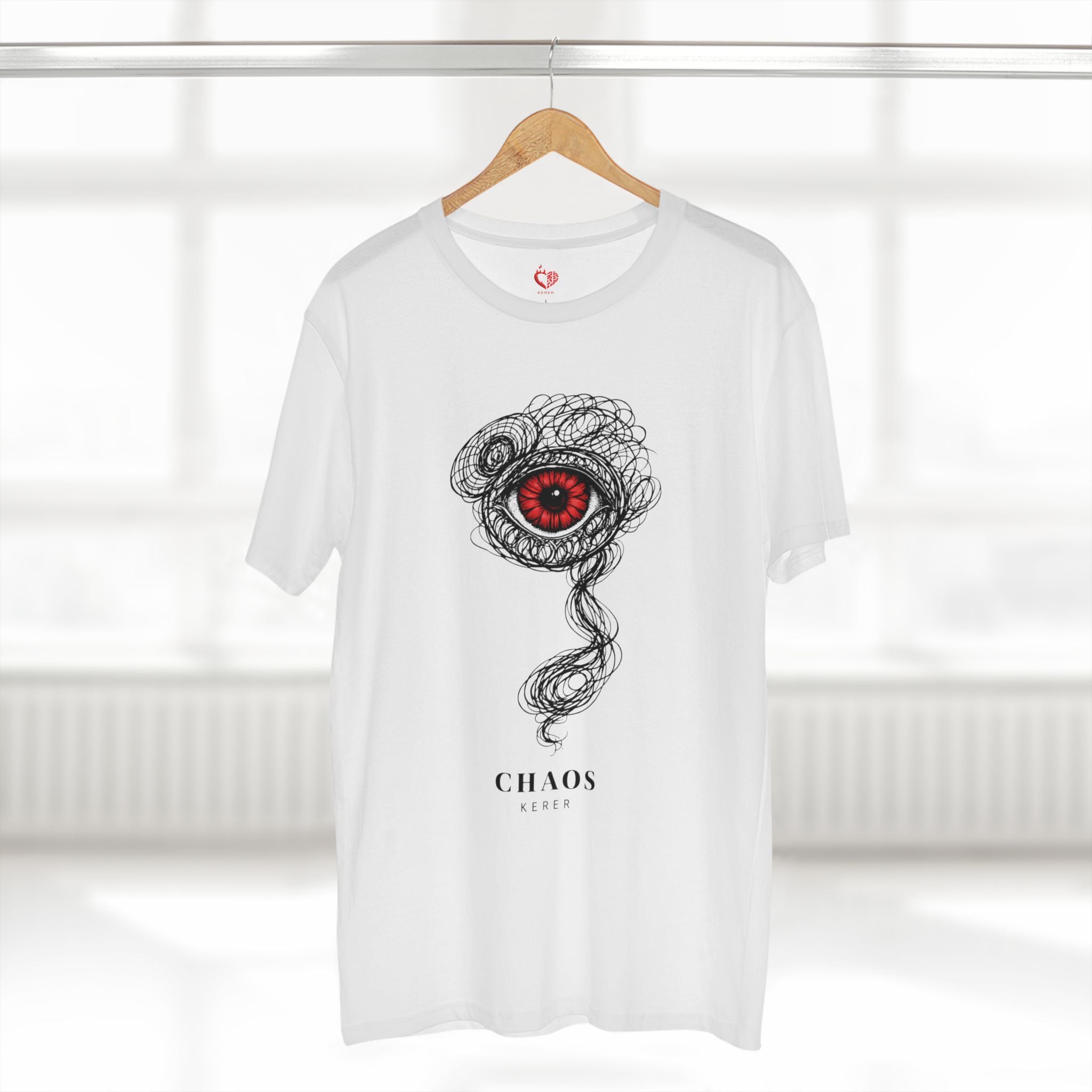 Chaos Eye T-Shirt — Surreal Red Eye Graphic Tee