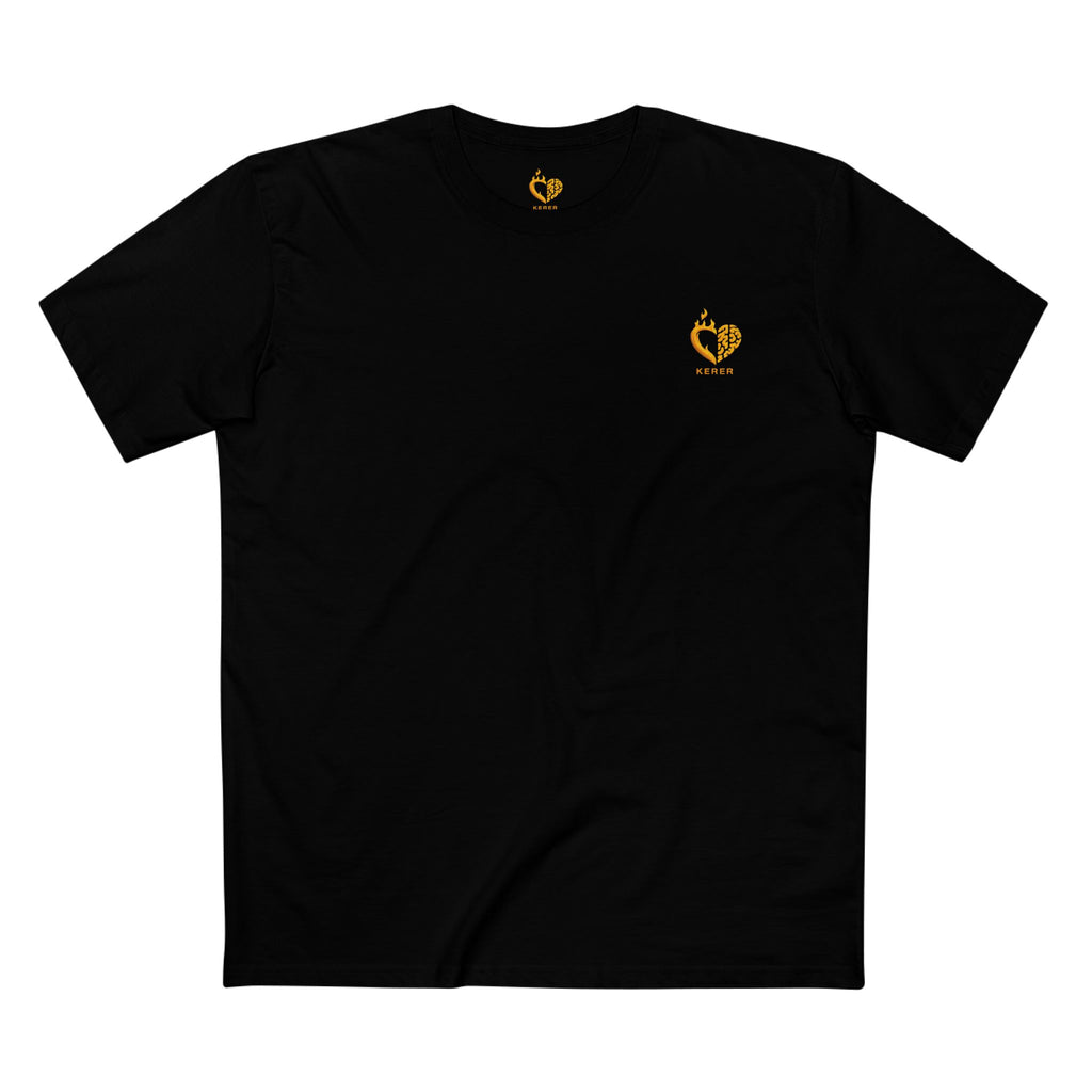 Unseen Bloom Tee — Golden Mimosa Floral Graphic T-Shirt