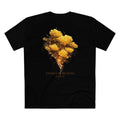 Unseen Bloom Tee — Golden Mimosa Floral Graphic T-Shirt