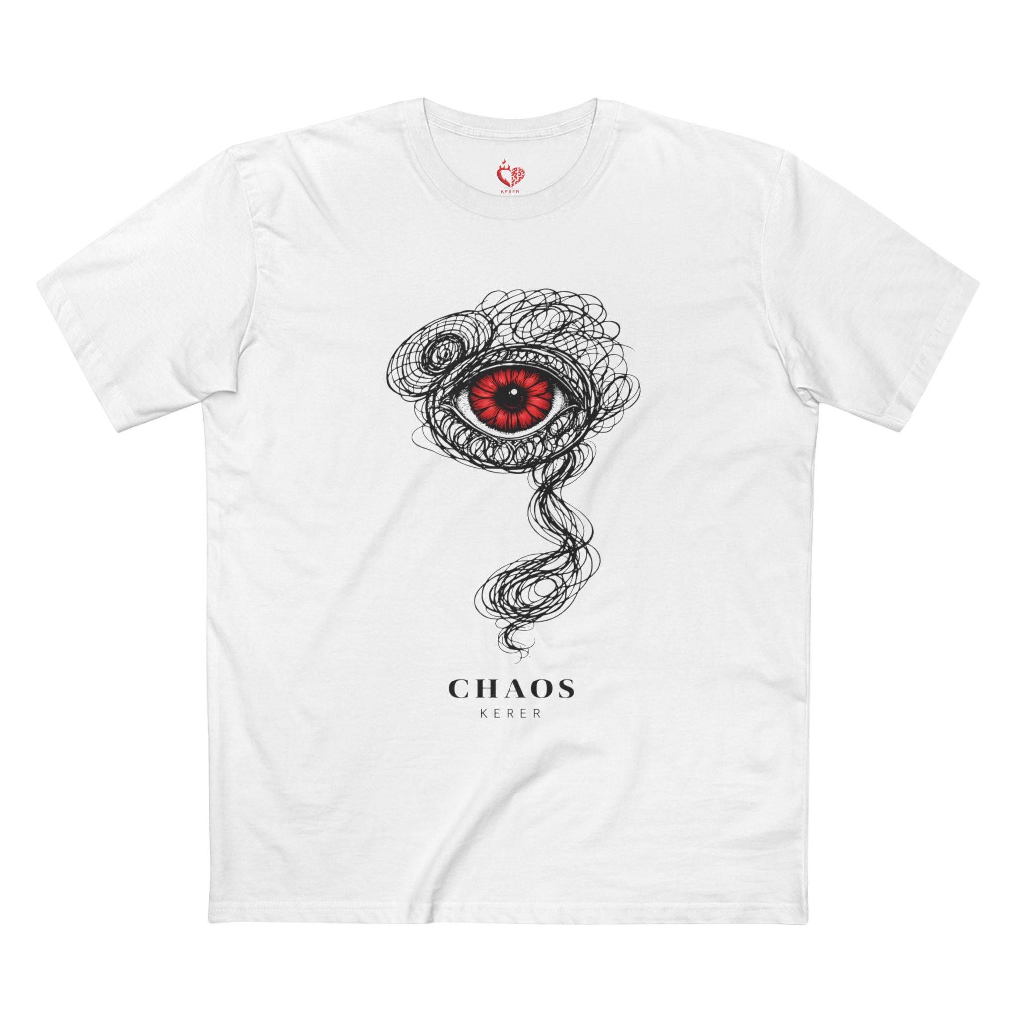 Chaos Eye T-Shirt — Surreal Red Eye Graphic Tee