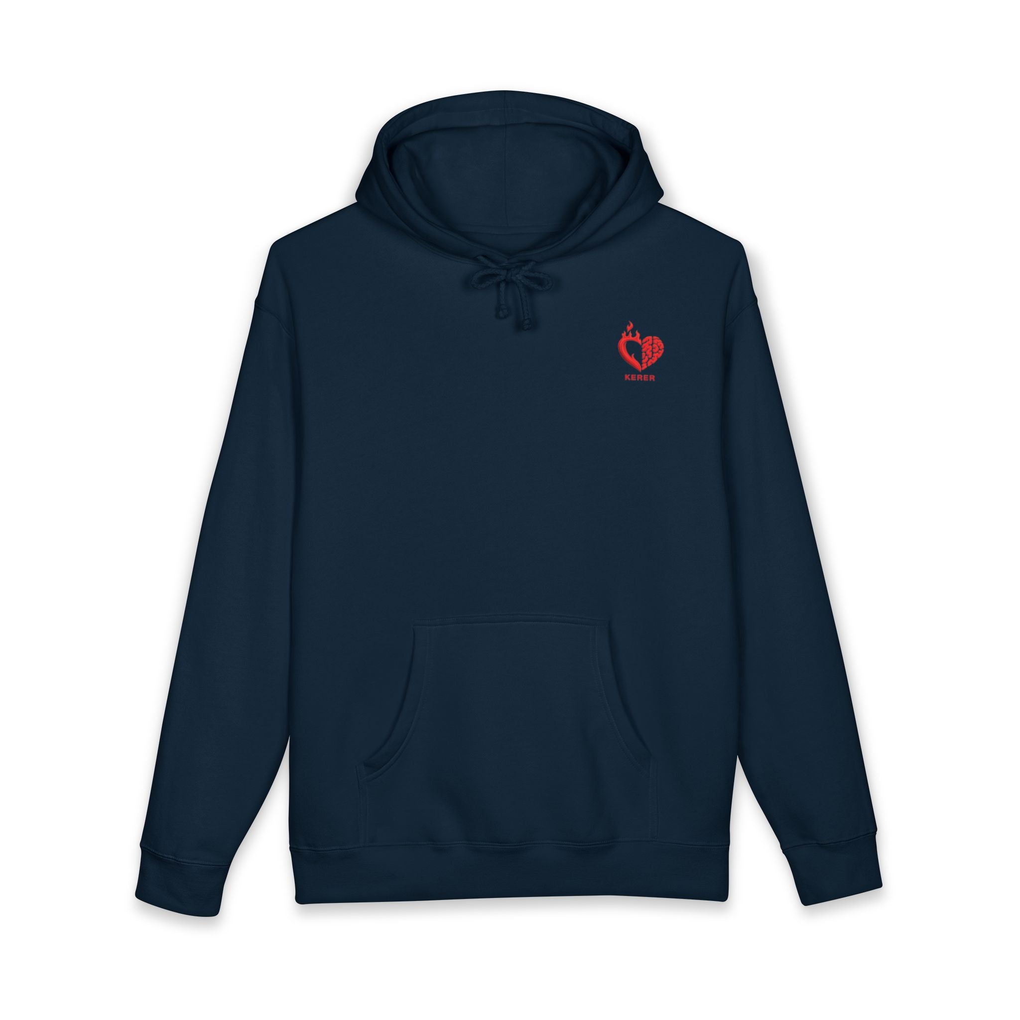 Heart Mosaic Hoodie Mother'day Special— Colorful Balloon Heart Design with 'KERER' Text