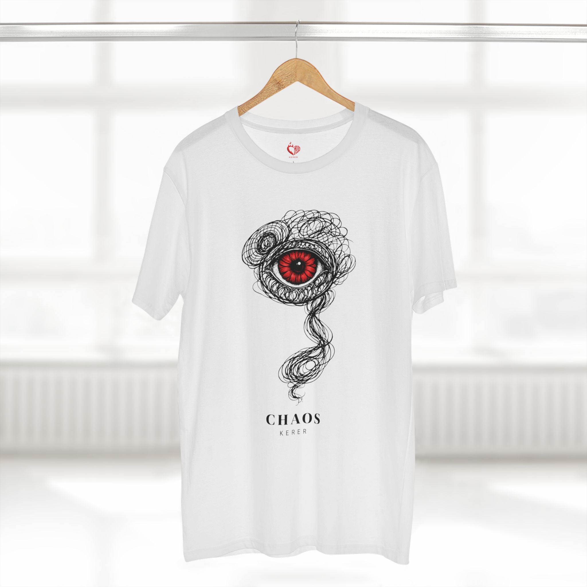 Chaos Eye T‑Shirt — Artistic Surreal Eye Graphic Tee