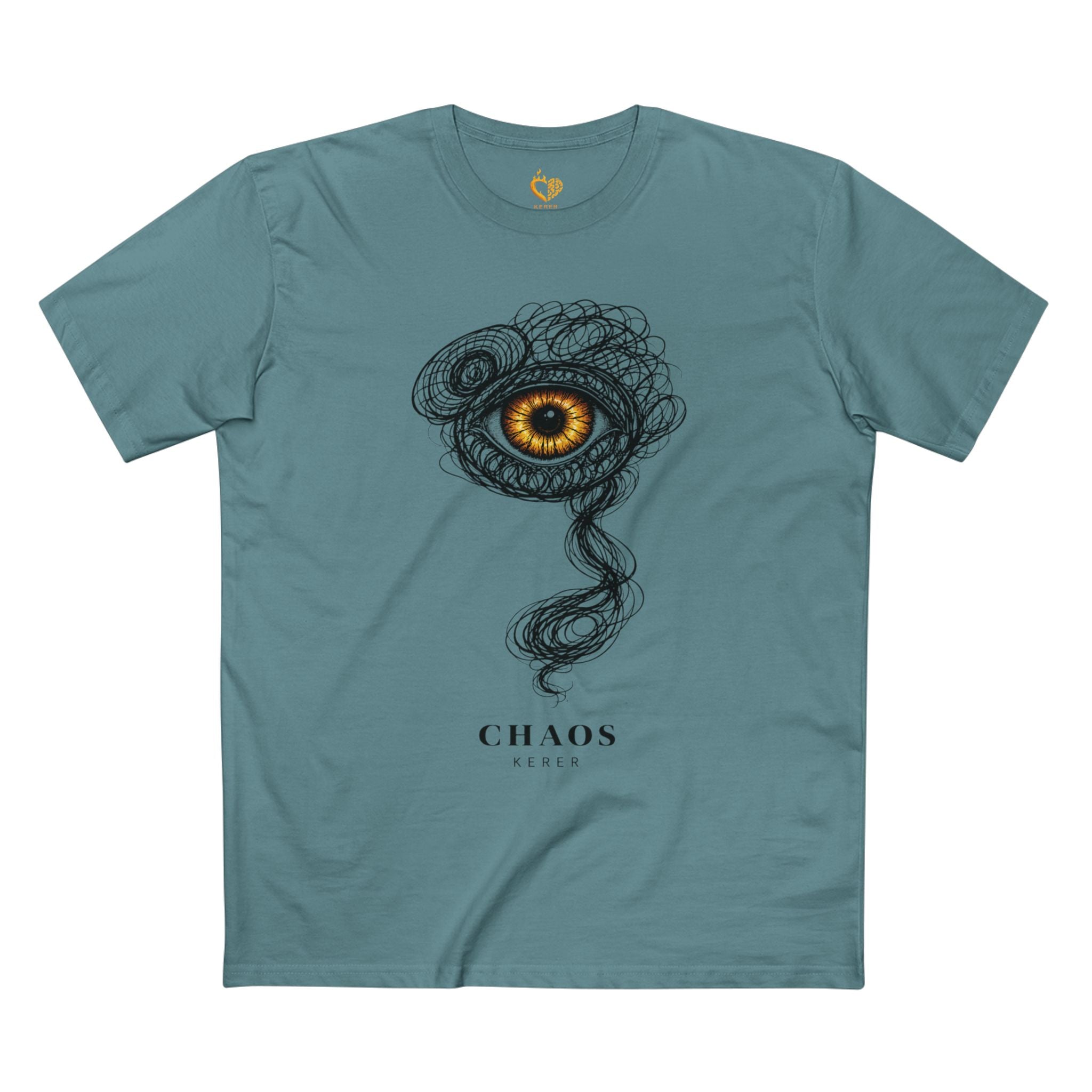 Chaos Eye T-Shirt — Surreal Eye Illustration Graphic Tee