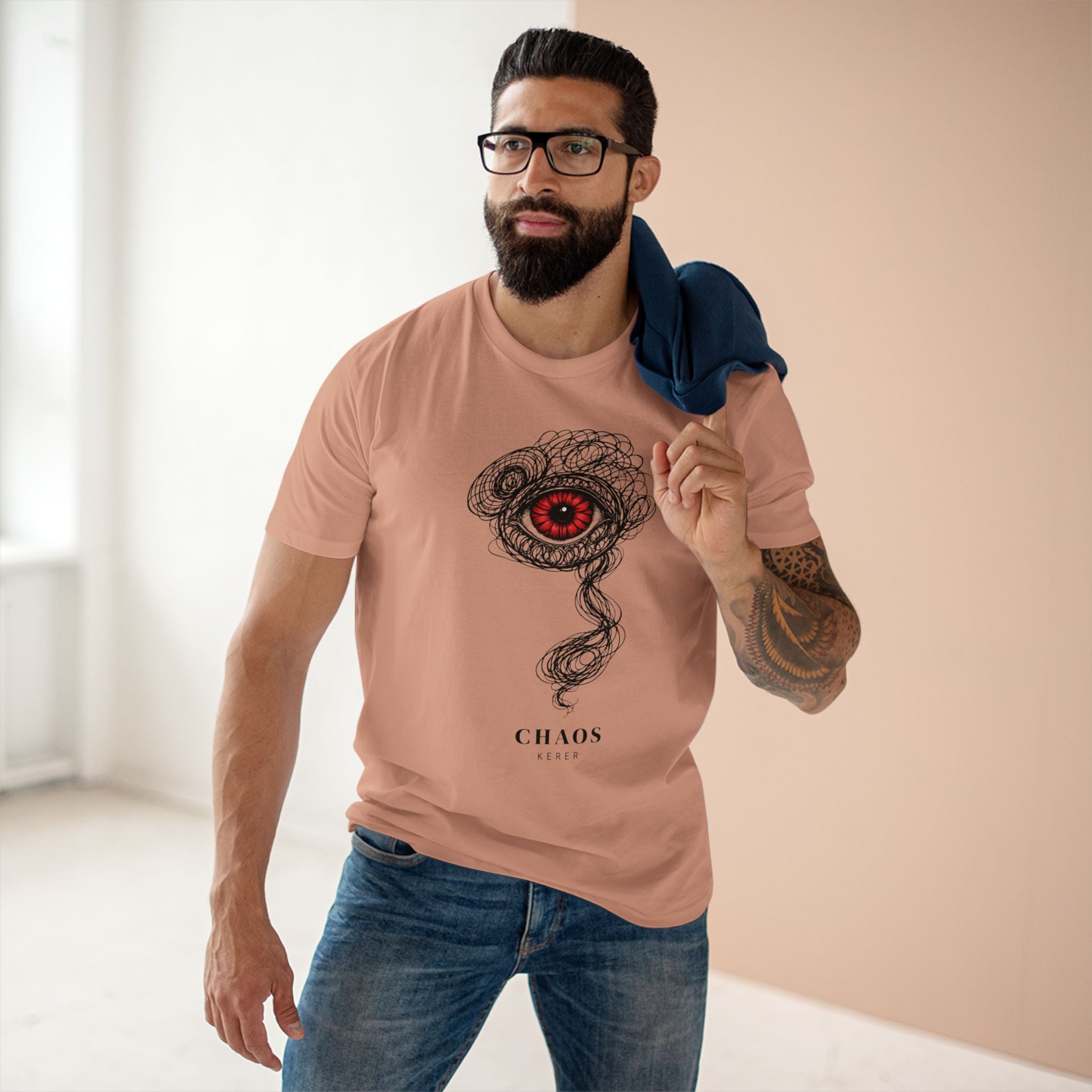 Chaos Eye T‑Shirt — Artistic Surreal Eye Graphic Tee