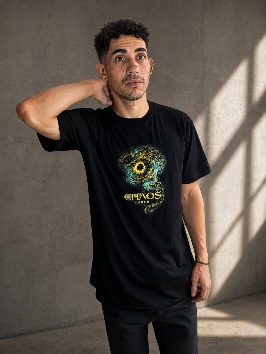 Chaos Nebula T-Shirt — Cosmic Galaxy Art Tee