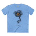 Chaos Eye T-Shirt — Abstract Golden Eye Sketch Tee