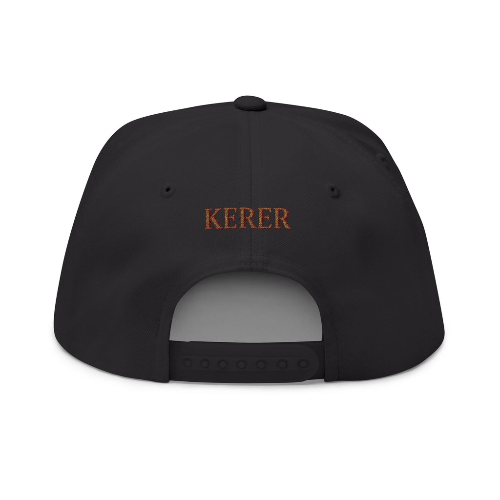 Flat Bill Cap (Embroidery)
