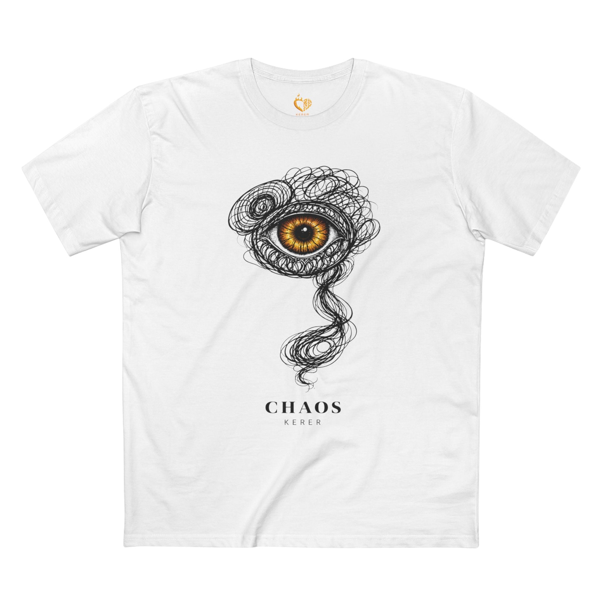 Chaos Eye T-Shirt — Surreal Eye Illustration Graphic Tee